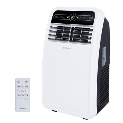 Portable Air Conditioner 12000 BTU with Dehumidifier and Fan Modes, Remote Control, 24h Timer, Window Kit